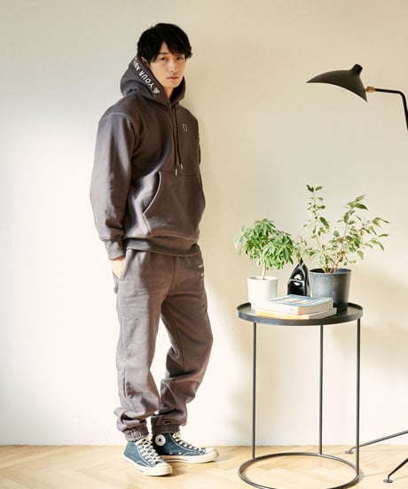 MAYJUNC "YA中OW" Sweat Pants <Black>