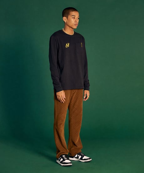 PYP Pocket L/S Tee /BLACK