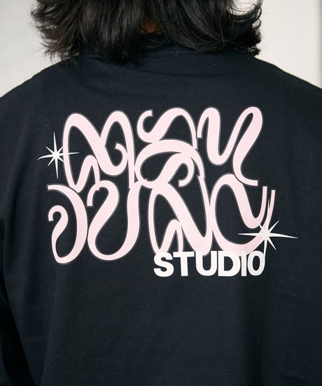 Graffiti L/S Tee /BLACK
