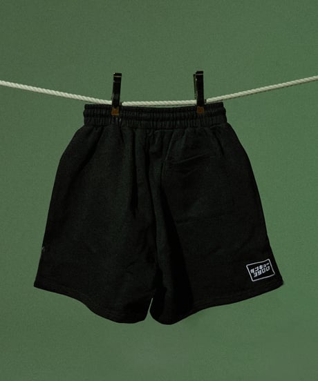 Logo Short Pants/ Black