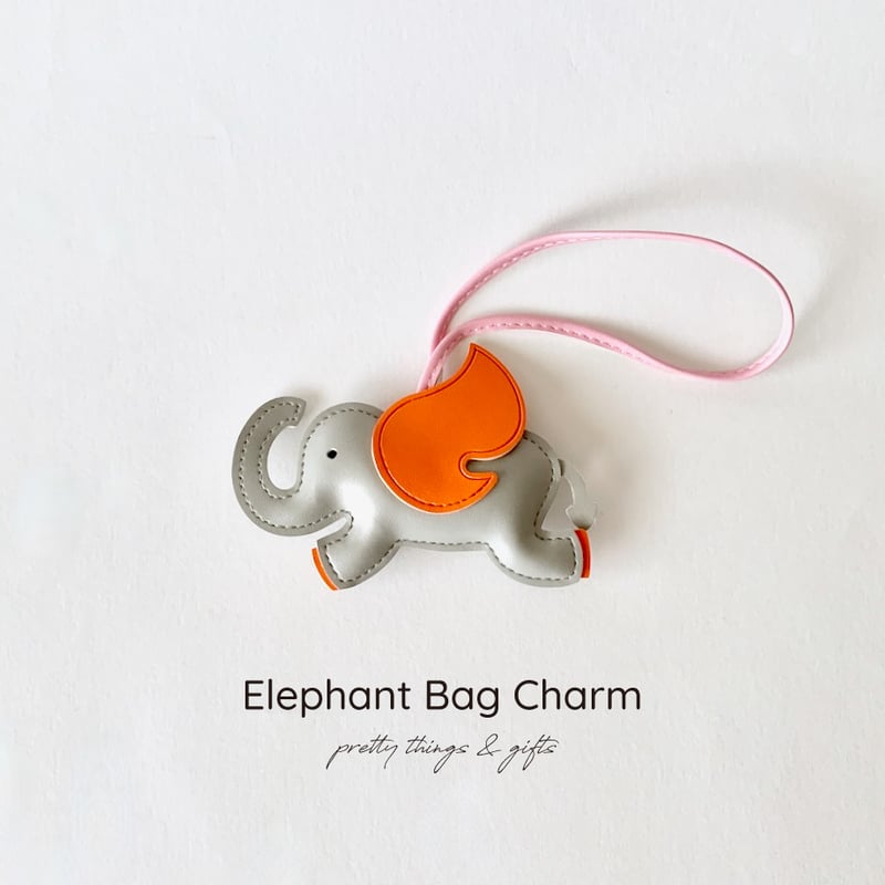 エレファントバッグチャーム／GRAY | pretty things & gifts