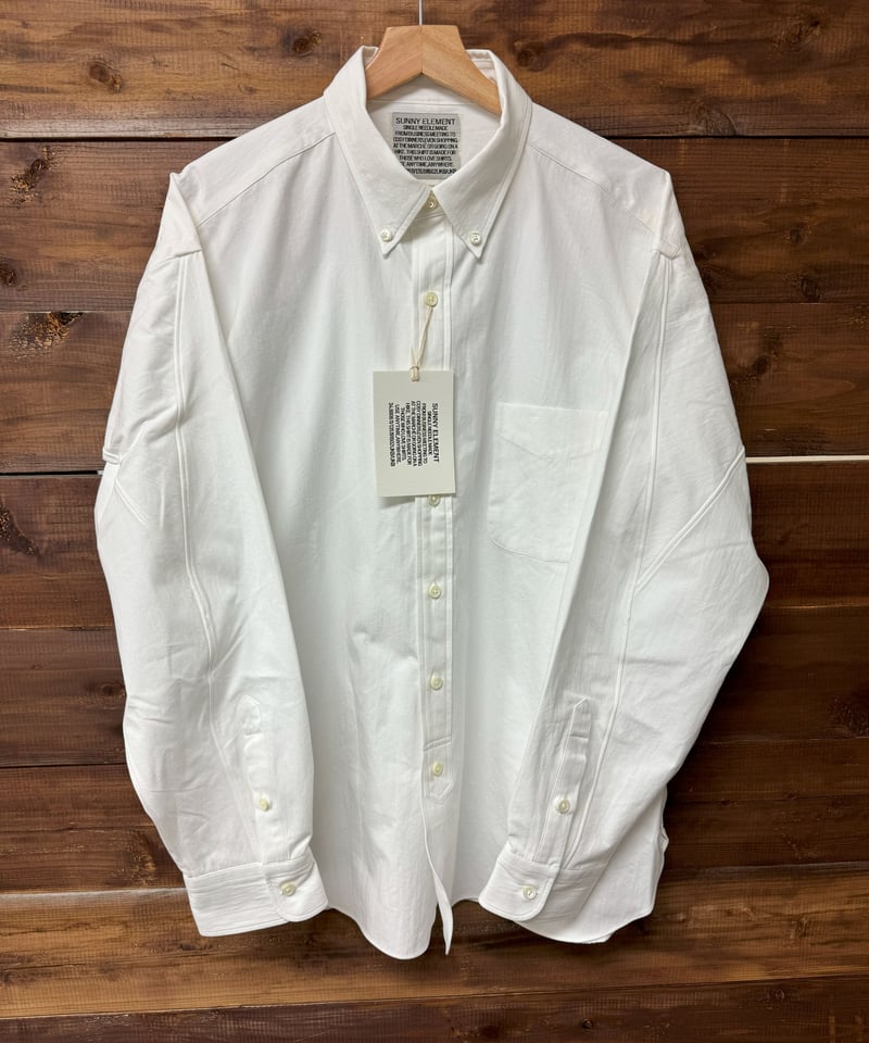SUNNY ELEMENT / HIKE BD SHIRT White | turntc shop
