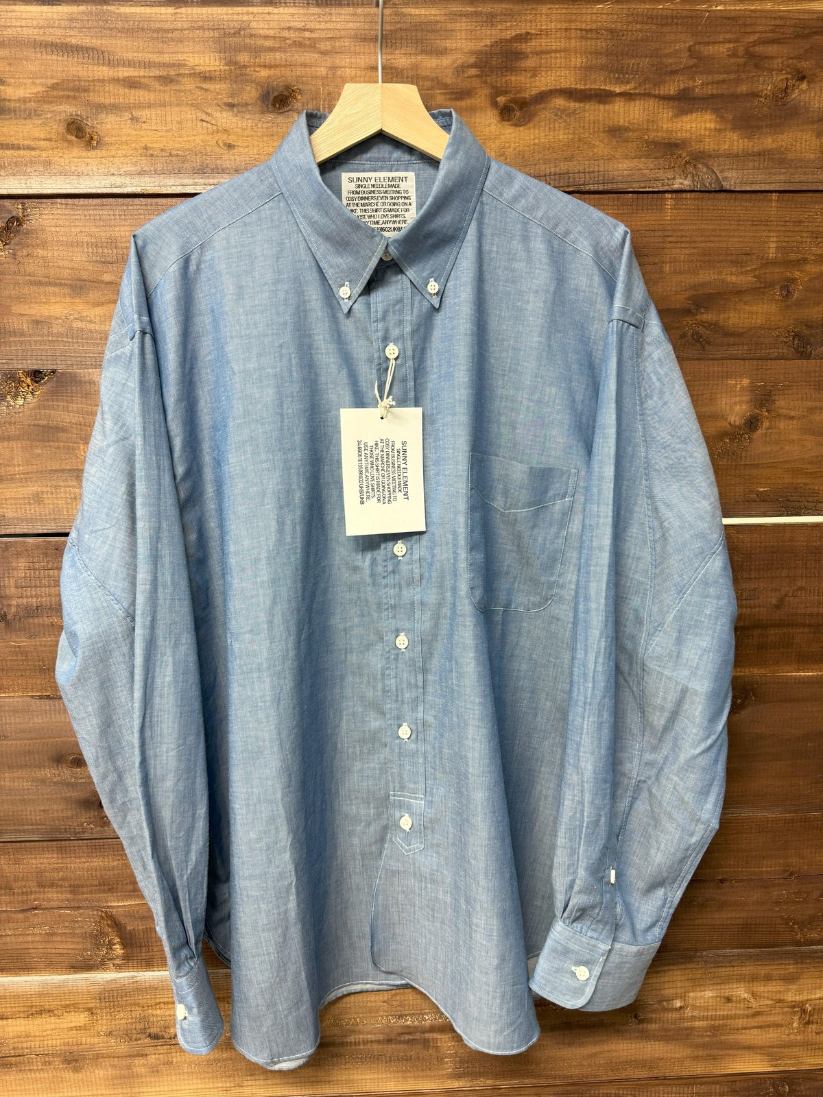トップス SUNNY ELEMENT Hike BD Shirt Chambray fit=scale-down,w=1200