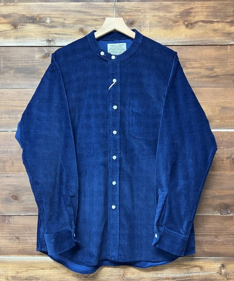 パークシャツ（PARK SHIRT） INDIGO CORDUROY CHECK