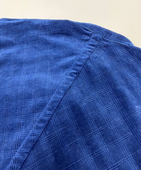 パークシャツ（PARK SHIRT） INDIGO CORDUROY CHECK