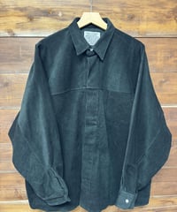 SUNNY ELEMENT / Airfield Shirt Blackコーデュロイ