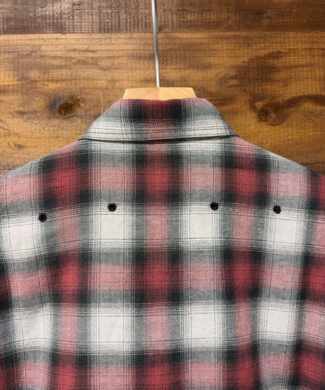 SUNNY ELEMENT / Canyon Shirt　Gray Red Check