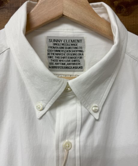 SUNNY ELEMENT / HIKE BD SHIRT White