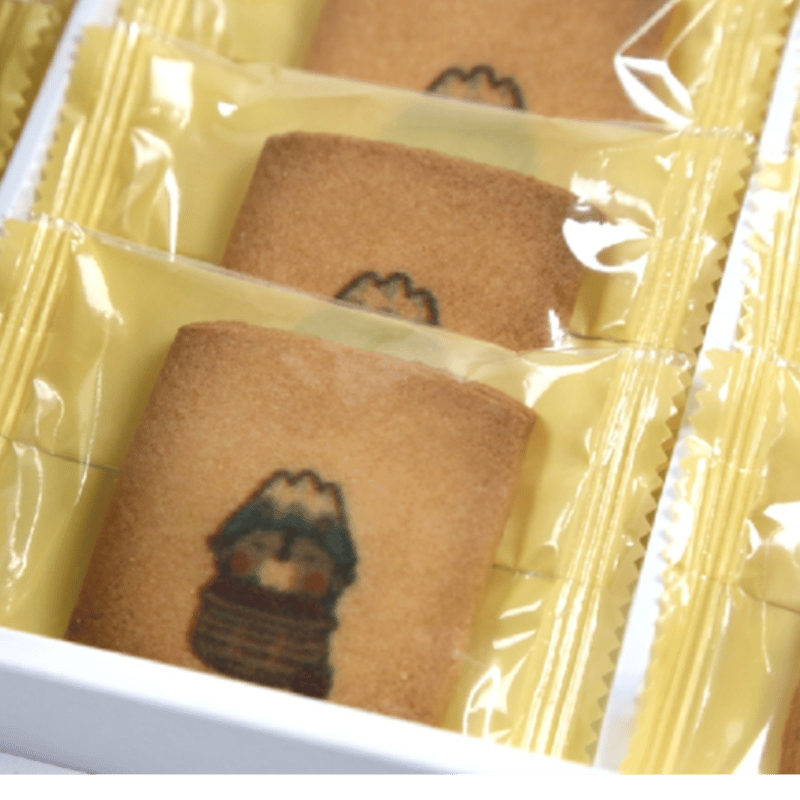 おおまぴょん プリントクッキー 12枚入り | 雷鳥の里本舗