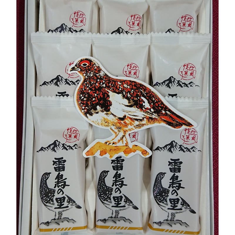 雷鳥の里 ミニ 9枚入り | 雷鳥の里本舗