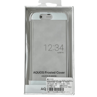 AQUOS Frosted Cover for AQUOS R SHV39 ／ ジルコニアホワイト RS7C022W  au+1 collection