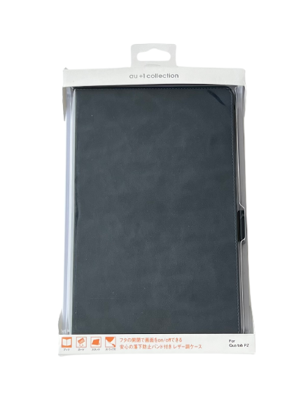 Qua tab PZ ブックタイプケース ／ ネイビー R06C068L au+1 colle