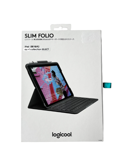 iPad (第7世代）SLIM FOLIO ロジクール ／ RS9K003K au+...