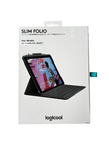 iPad (第7世代）SLIM FOLIO ロジクール ／ RS9K003K au+