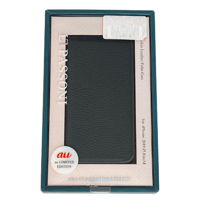 iPhone  2019(5.8inch)  LORNA PASSONI Kipskin Leather Folio Case／Navy RS9C046S  au+1 collection