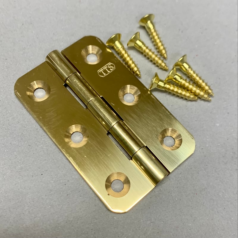 スガツネ】TTS型 家具用丁番 真鍮丁番 1枚 | 名岐金物