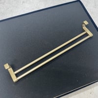 SG ゴールド塗装　2段  ネクタイ掛け タオル掛け @1000