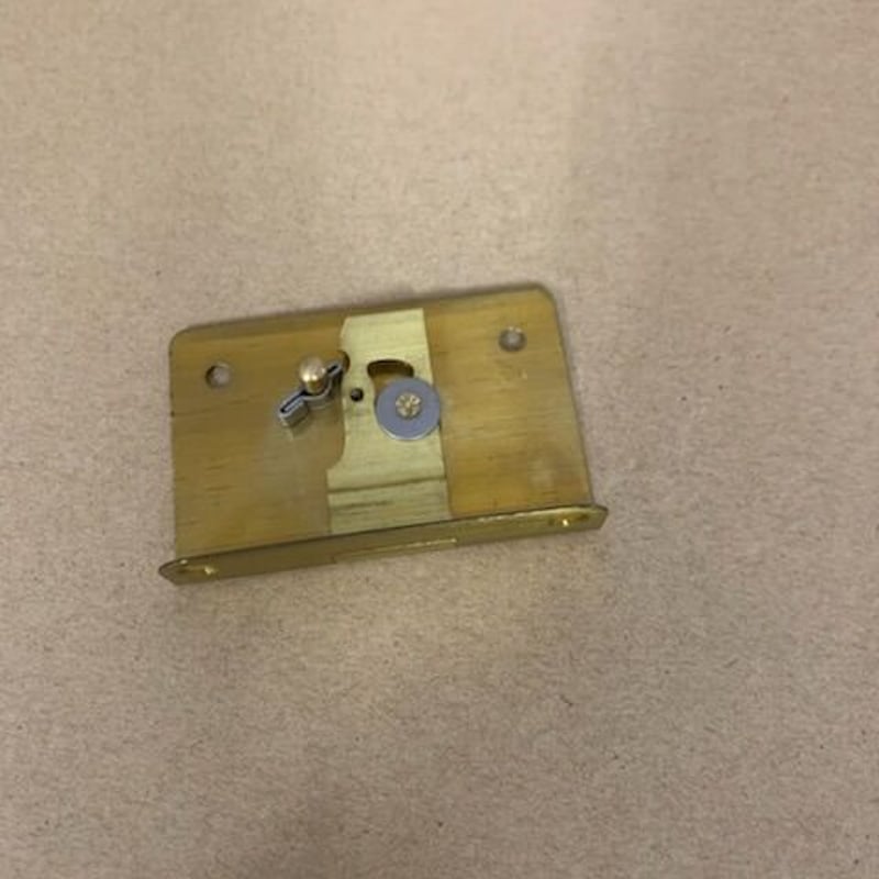 無垢材　小型収納箪笥　真鍮鍵付き　和 2594653a3b059d6b13e31df1da777b