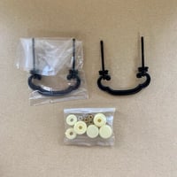 和金物【西川商店】和風取っ手 山科カン 中 古美色  取り付けピッチ：55mm　 2個入り 日本製　@500