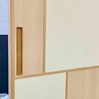 木製 引き戸用ハンドル 戸引手ー掘込引手