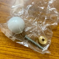 【在庫処分】スガツネ工業　ポタリーボールツマミ　セラミックツマミ　@300