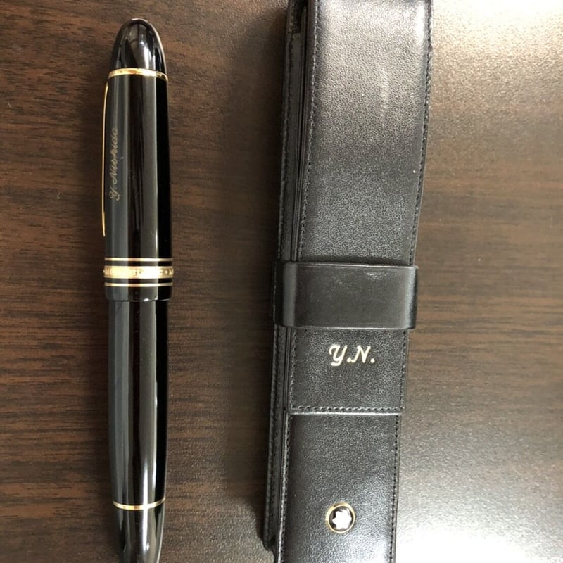 Montblanc 万年筆 黒 ゴールドクリップ モンブラン 万年筆 | リユースラボK・M