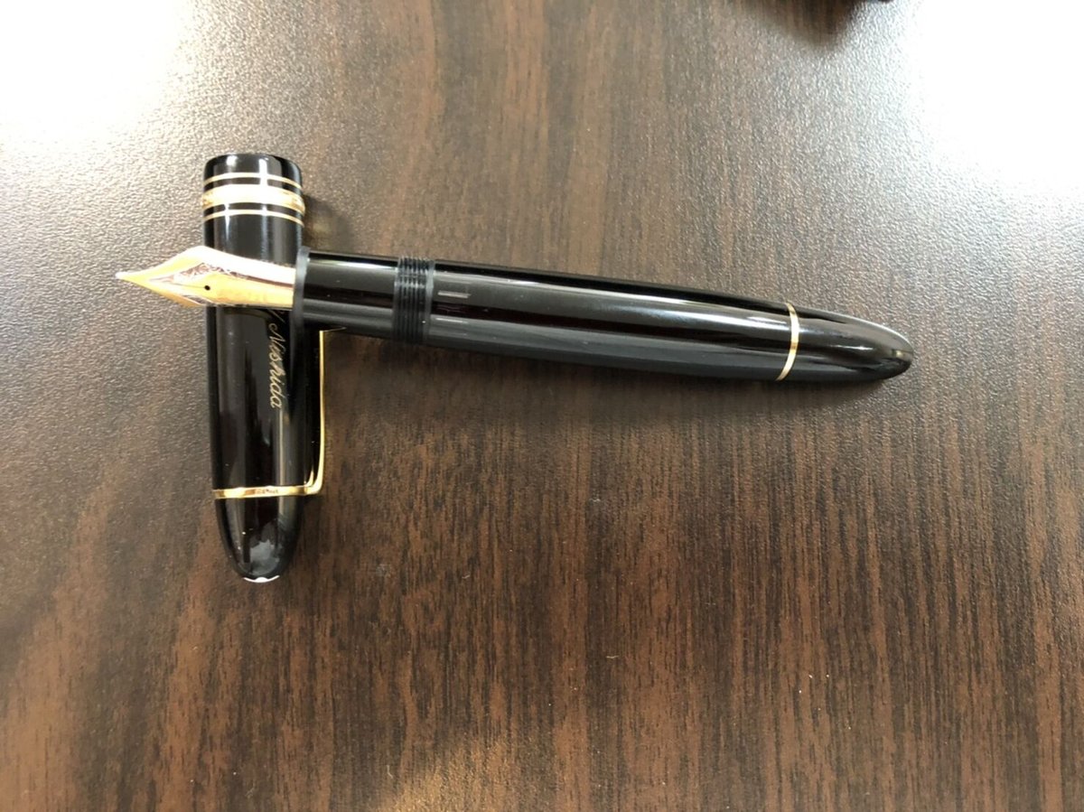 超貴重　モンブラン(MONTBLANC)カレラ万年筆　No.522P 70s モンブラン カレラ 522P MONTBLANC 522P （極細字