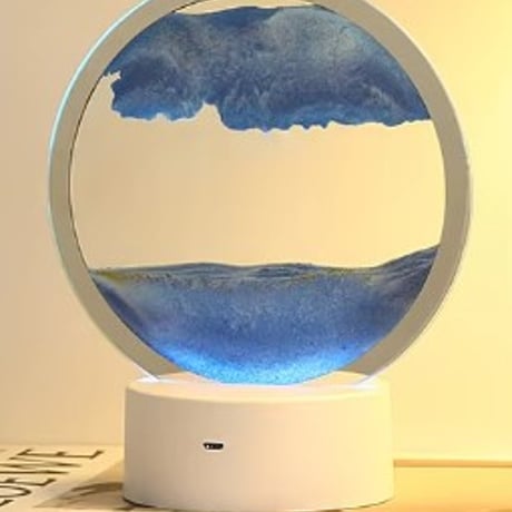 海が感じられる砂時計アートライト　-KR-1028