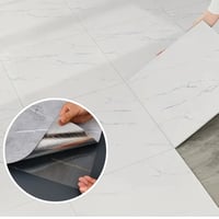 大理石調　床タイル　PVC　置くだけ　簡単　DIY　30㎝×30㎝　カラー各種　20枚１セット　-DL-1007
