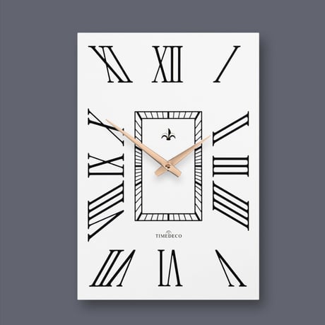 トランプ調クラシックウォール時計｜壁掛け時計 -32cm×22cm