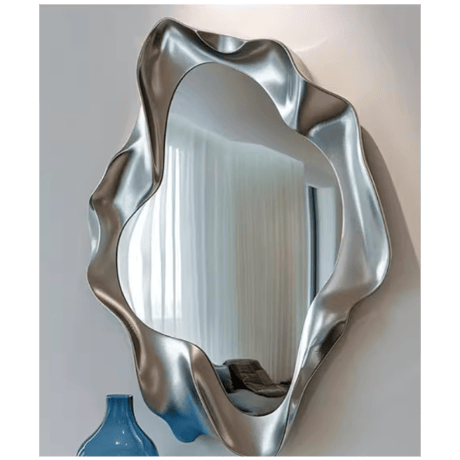 ヨーロッパ風　不規則ドレスミラー　-C-372