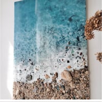 「海辺のささやき」ウォールアート