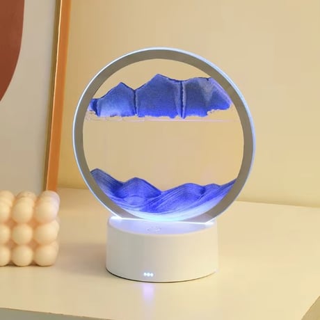 海が感じられる砂時計アートライト　-KR-1028