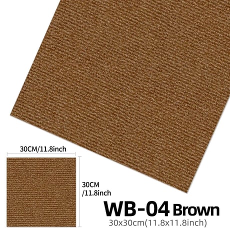 カーペット　床タイル　カラー各種　30ｃｍ×３０ｃｍ　10枚１セット　-DL-1012