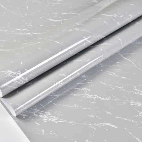 キッチンリフォーム　大理石調PVCシート　貼るだけ簡単リフォーム　2m×60㎝　3m×60㎝　5m×60㎝　-DL-1004