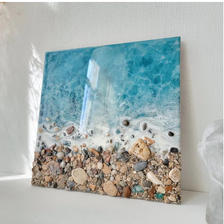 「海辺のささやき」ウォールアート