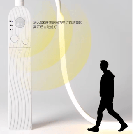 人感センサー付き　シンプルコーナー時計　-C-113