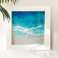 「静寂の潮流」ウォールアート