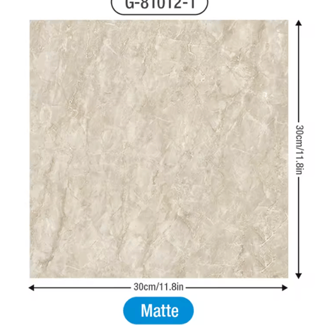 大理石調　ステッカータイル　防水　30cm×30cm 　-C-120