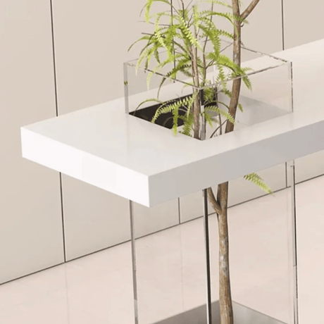 植物と暮らす　モダンボタニカルハイテーブル　C-20