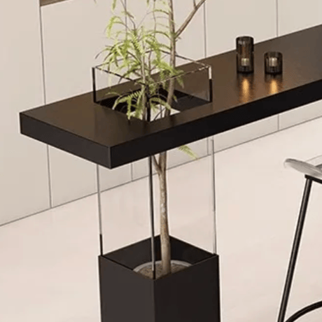 植物と暮らす　モダンボタニカルハイテーブル　C-20