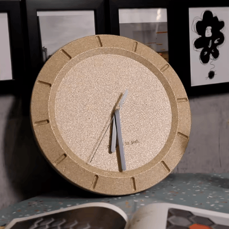 シンプル　モダンコンクリート時計　-C-109