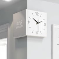コーナー壁掛け時計（有線タイプ）　-KR-1042