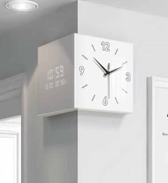 コーナー壁掛け時計（有線タイプ） -KR-1042 | glassi