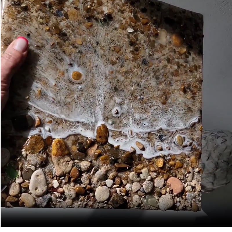 くすぐり潮」ウォールアート | glassi