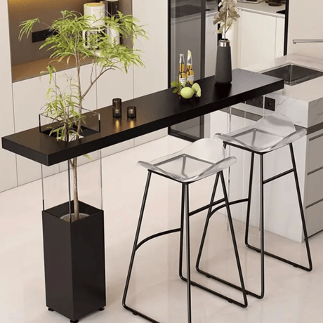 植物と暮らす　モダンボタニカルハイテーブル　C-20