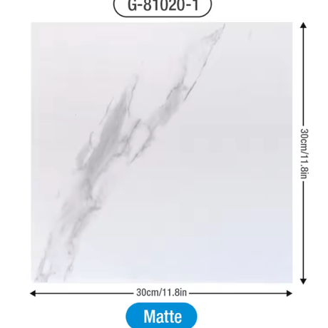 大理石調　ステッカータイル　防水　30cm×30cm 　-C-120