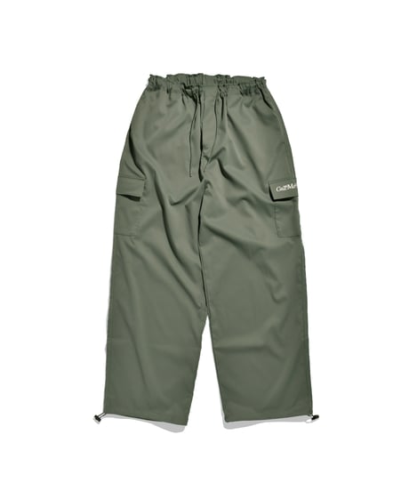 balloon easy wide cargo pants / khaki