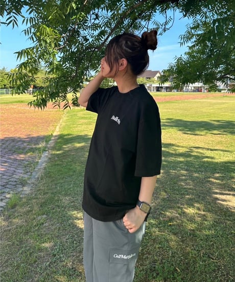 balloon easy wide cargo pants / khaki