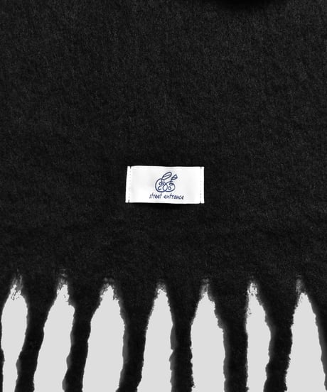 w apple logo scarf